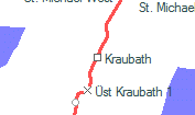 Kraubath szolgálati hely helye a térképen