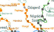 Szokolya-Mányoki szolgálati hely helye a térképen