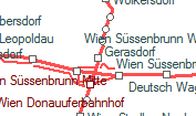 Gerasdorf szolgálati hely helye a térképen