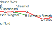 Heizhaus Strasshof szolgálati hely helye a térképen