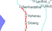 Hohenau szolgálati hely helye a térképen