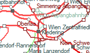 Wien Zentralfriedhof szolgálati hely helye a térképen