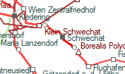 Schwechat szolgálati hely helye a térképen