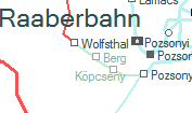 Berg szolgálati hely helye a térképen