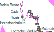 Sils i. D. szolglati hely helye a trkpen