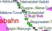 Stugl/Stuls szolgálati hely helye a térképen