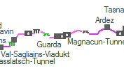 Giarsun-Tunnel szolgálati hely helye a térképen