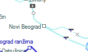 Novi Beograd szolgálati hely helye a térképen