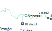 Stapari szolgálati hely helye a térképen