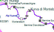 Ova da Bernina Viadukt szolgálati hely helye a térképen