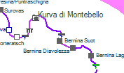 Ova da Bernina Brücke szolgálati hely helye a térképen
