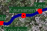 Kauniainen szolglati hely helye a trkpen