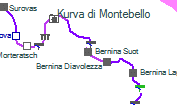 Bernina Suot szolgálati hely helye a térképen