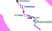 Miralago szolgálati hely helye a térképen