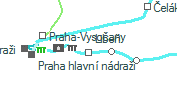 Libeň szolgálati hely helye a térképen