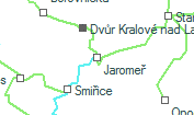 Jaromeř szolgálati hely helye a térképen
