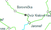 Dvůr Kralové nad Labem szolgálati hely helye a térképen