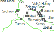 Rakousky szolgálati hely helye a térképen