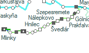 Nálepkovo-Peklisko szolgálati hely helye a térképen