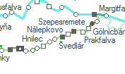 Nálepkovo szolgálati hely helye a térképen