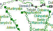 Slavošovce obec szolgálati hely helye a térképen