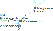 Murakeresztúr szolgálati hely helye a térképen