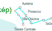 Prosecco szolgálati hely helye a térképen