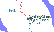 Spielfeld-Strass szolgálati hely helye a térképen