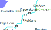 Slovenska Bistrica szolgálati hely helye a térképen