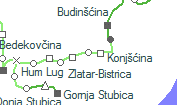 Donji Lipovec szolgálati hely helye a térképen