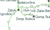 Stubičke Toplice szolgálati hely helye a térképen