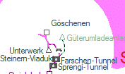 Güterumladeanlage Göschenen szolgálati hely helye a térképen