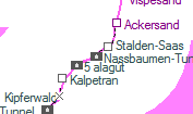 Nassbaumen-Tunnel szolgálati hely helye a térképen
