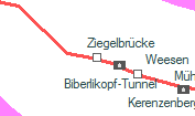 Ziegelbrücke szolgálati hely helye a térképen