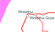 Winterthur szolgálati hely helye a térképen