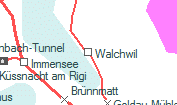 Walchwil szolgálati hely helye a térképen