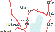 Hühnenberg Zythus szolgálati hely helye a térképen