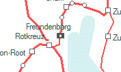 Freundenberg szolgálati hely helye a térképen