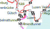Luzern szolgálati hely helye a térképen