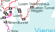 Meggen Zentrum szolgálati hely helye a térképen