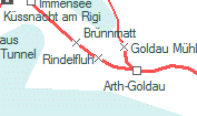 Rindelfluh szolgálati hely helye a térképen