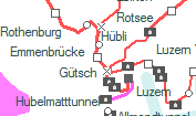 Emmenbrücke szolgálati hely helye a térképen