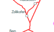 Zollikofen szolgálati hely helye a térképen