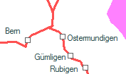 Ostermundigen szolgálati hely helye a térképen