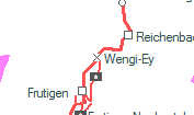 Wengi-Ey szolgálati hely helye a térképen