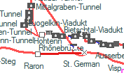 Lidenplatten-Tunnel szolgálati hely helye a térképen