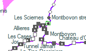 Tunnel Sciernes szolgálati hely helye a térképen