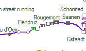 Rougemont-Viadukt szolgálati hely helye a térképen