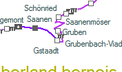 Grubenbach-Viadukt szolgálati hely helye a térképen