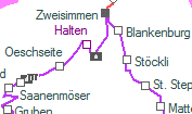 Moosbach-Tunnel szolgálati hely helye a térképen
